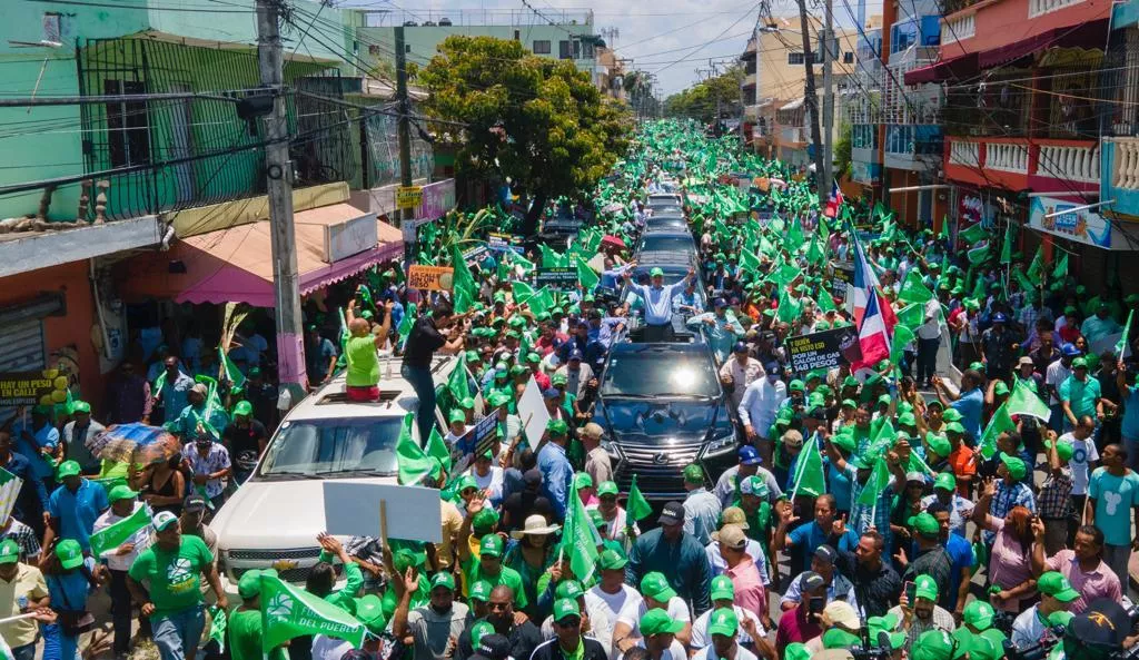 ¡Cuidado!, Fuerza del Pueblo marcha este domingo en la capital Marcha Fuerza del Pueblo